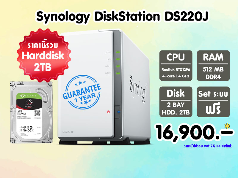 NAS DS220J